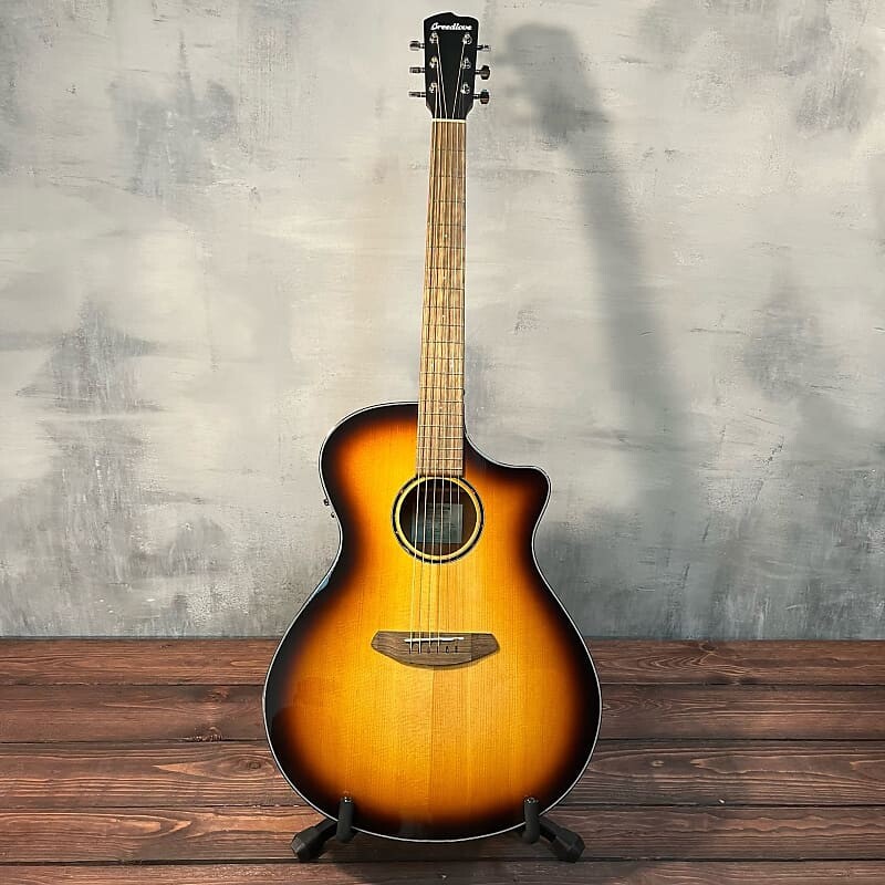 

Акустическая гитара Breedlove Discovery S Concerto Cutaway Acoustic-Electric Guitar-SN1509