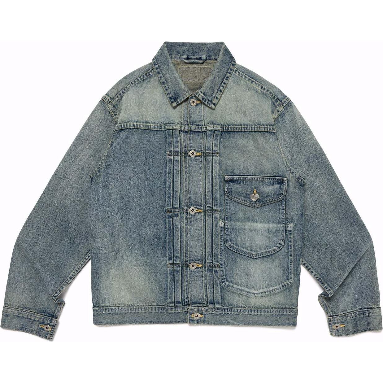 

Verdy Cobrand Джинсовая куртка унисекс индиго Human Made