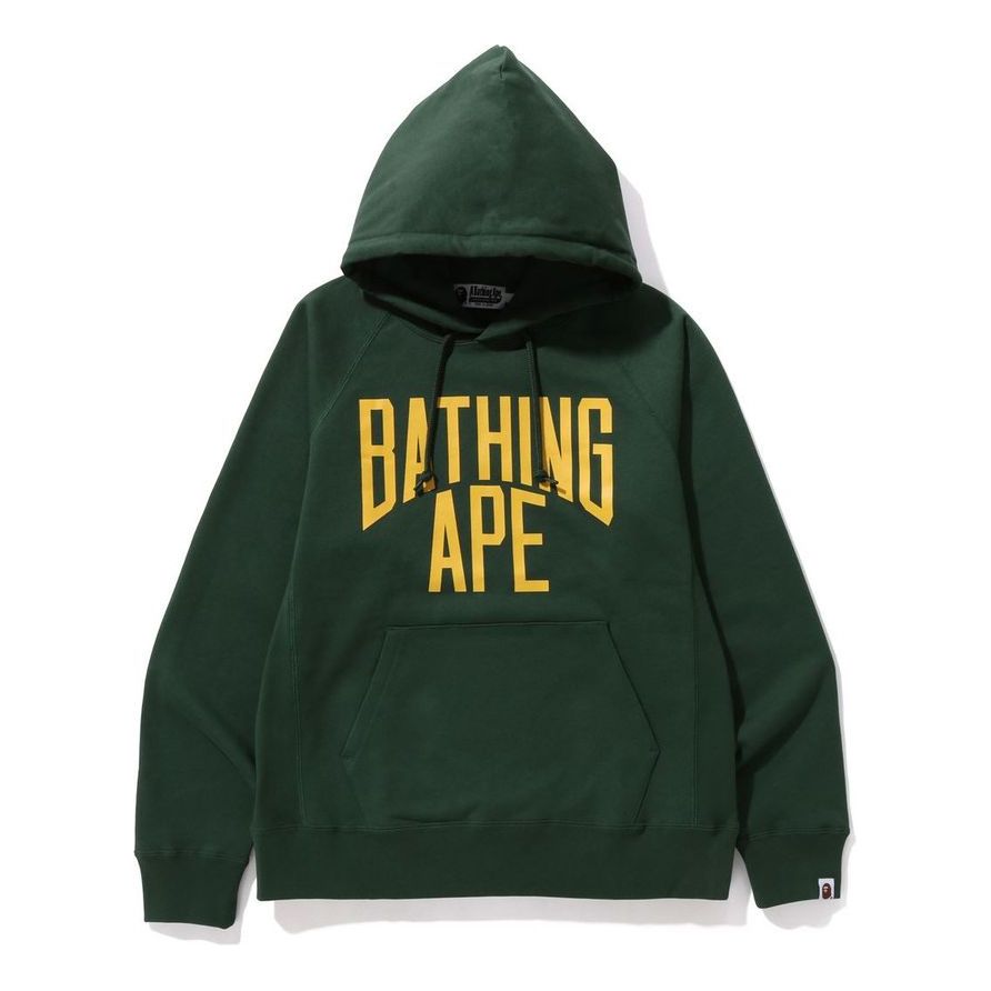 

Худи с логотипом A Bathing Ape NYC, цвет «зеленый»