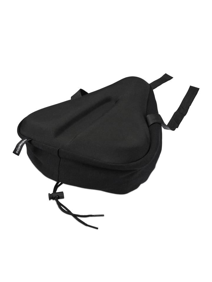 

Relaxdays Чехол на велосипедное седло "Гель" черного цвета