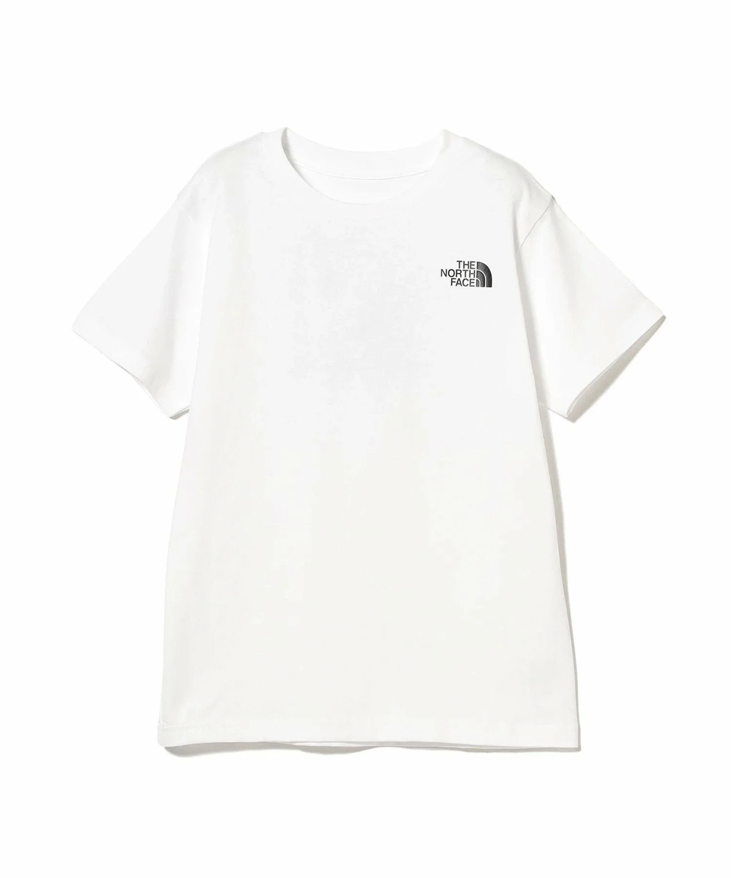 THE NORTH FACE / Детская футболка с коротким рукавом и квадратным логотипом, коллекция весна-лето 2026 (размеры 130-160 см) Kodomo Beams, W_White — фото 2