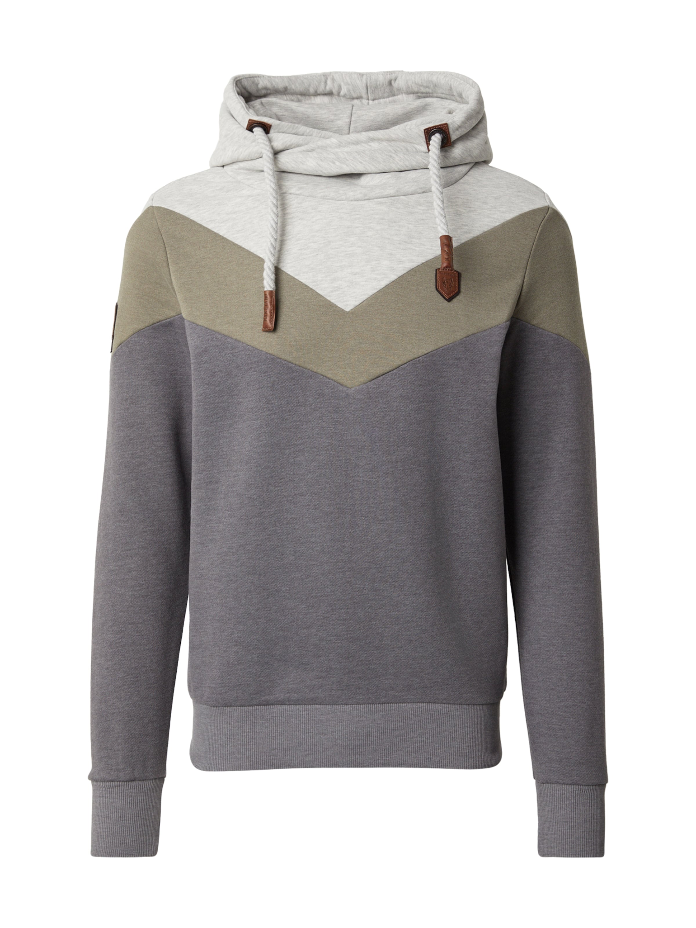 

Naketano Толстовка в цвете Muddy Colored, темно-серый, крапчатый серый