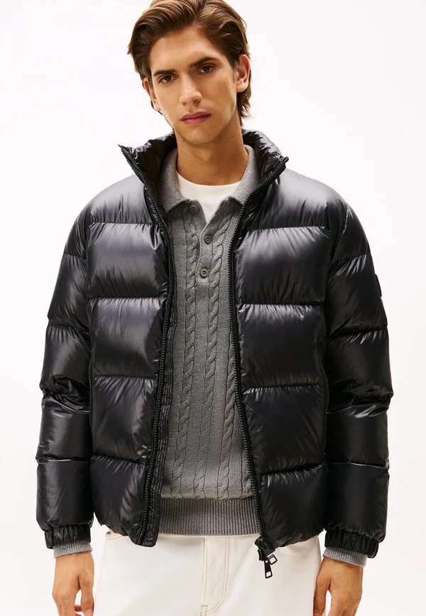 Пуховая куртка stand Tommy Hilfiger, Black