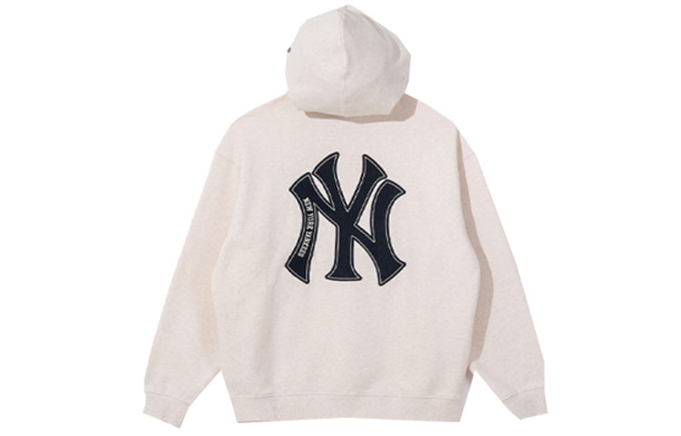 

Свитшот унисекс овсяного цвета Oat New Era, серовато-бежевый