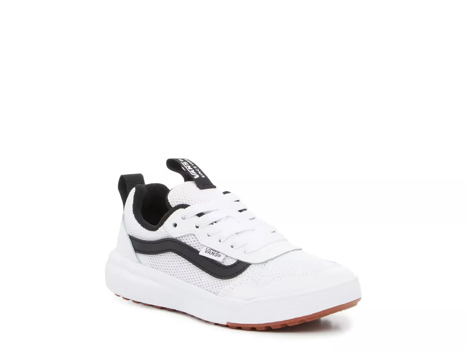 

Кроссовки Range - детские Vans, White/Black