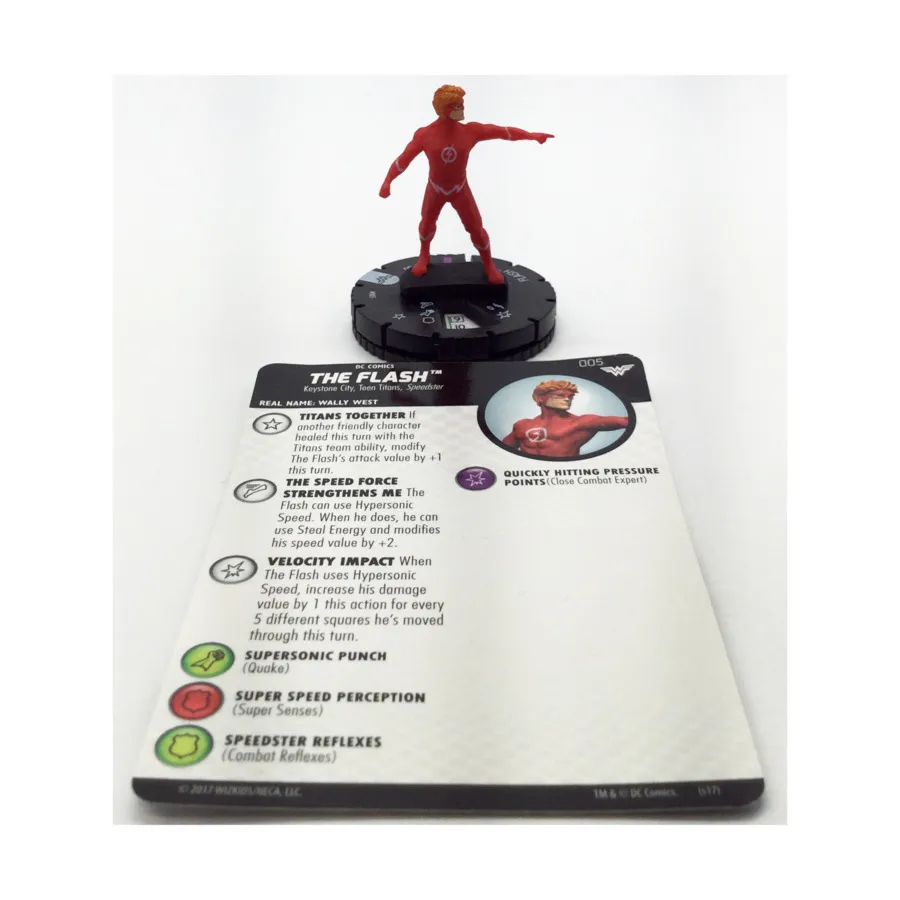 

Флэш, (С), DC HeroClix - Wonder Woman - Singles