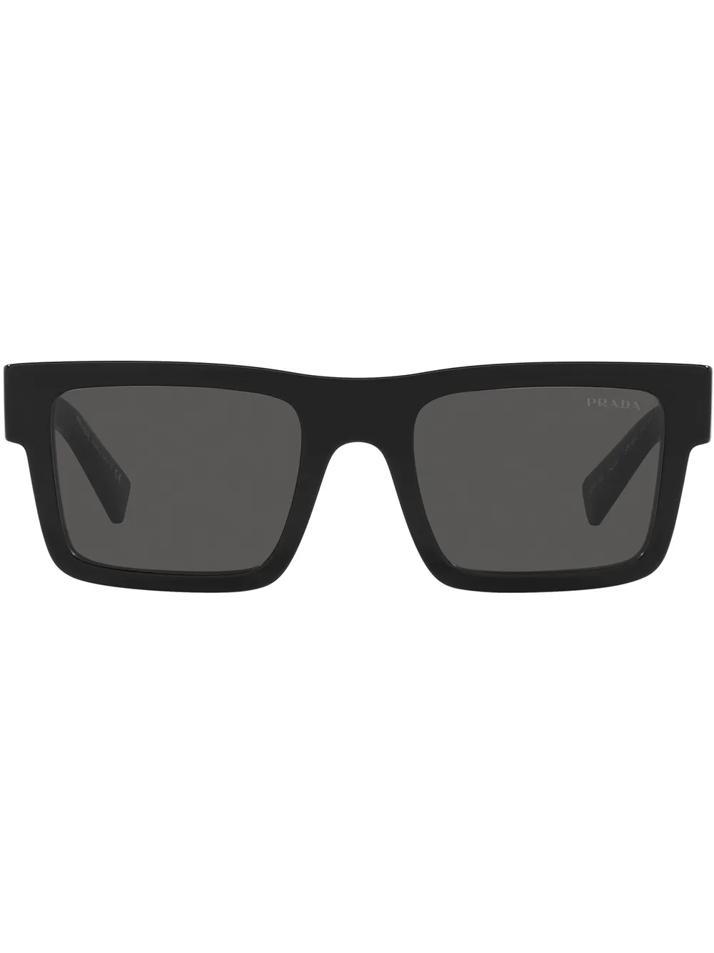 

Солнцезащитные очки в квадратной оправе Prada Eyewear, черный