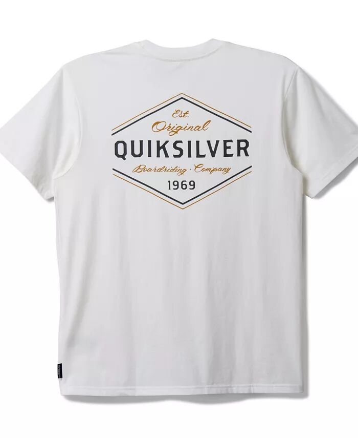 

Мужская футболка No Way North с коротким рукавом Quiksilver, белый