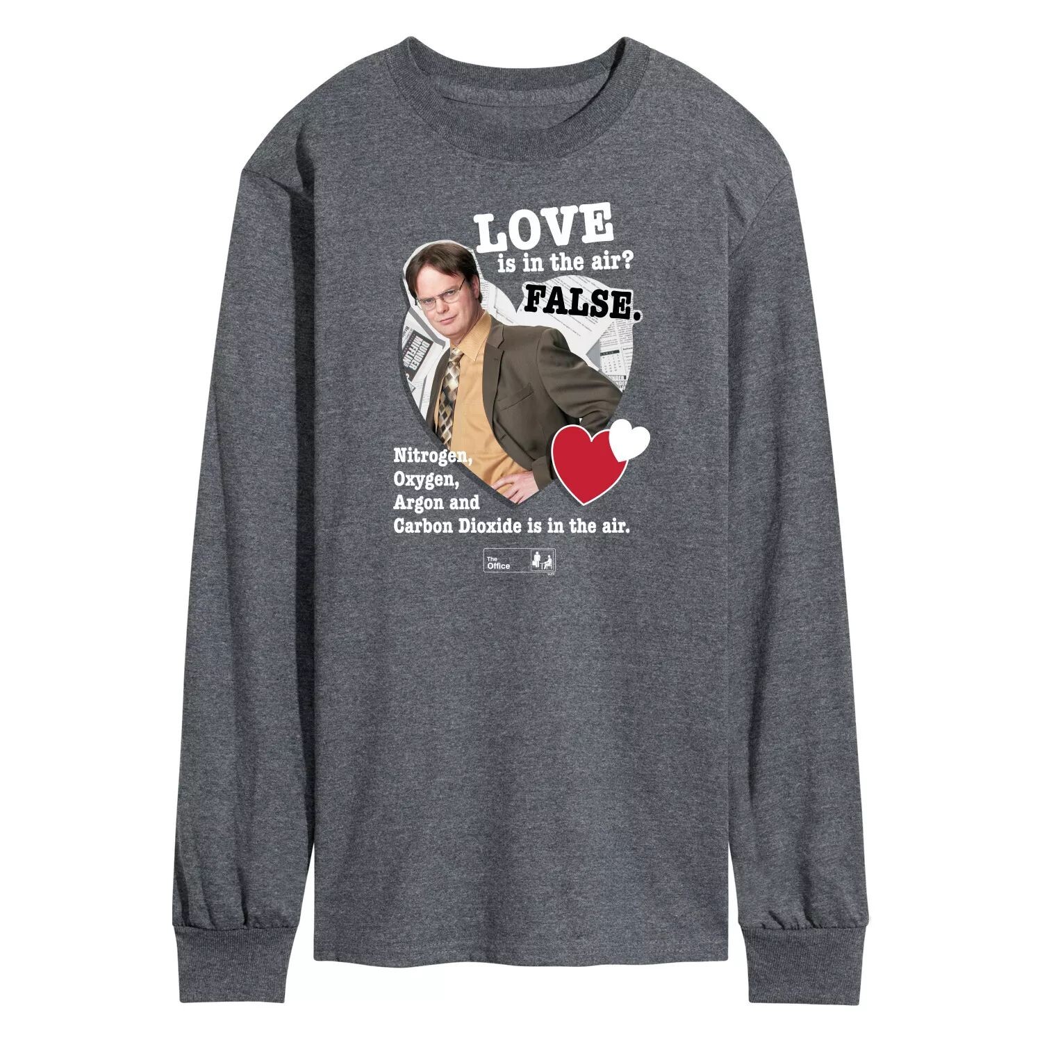 

Мужская футболка The Office Love In The Air Licensed Character