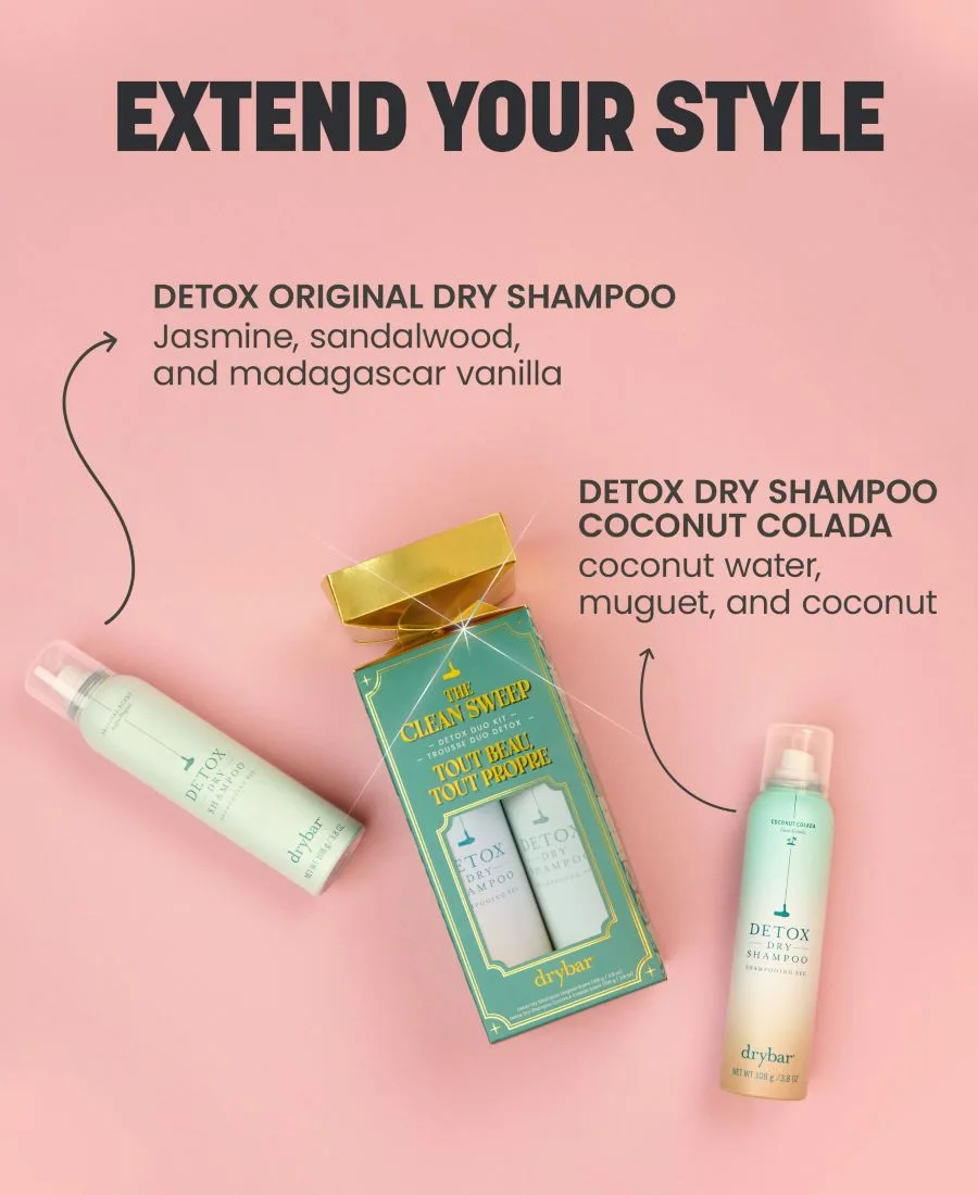 Drybar Набор из двух сухих шампуней Clean Sweep Detox — фото 2