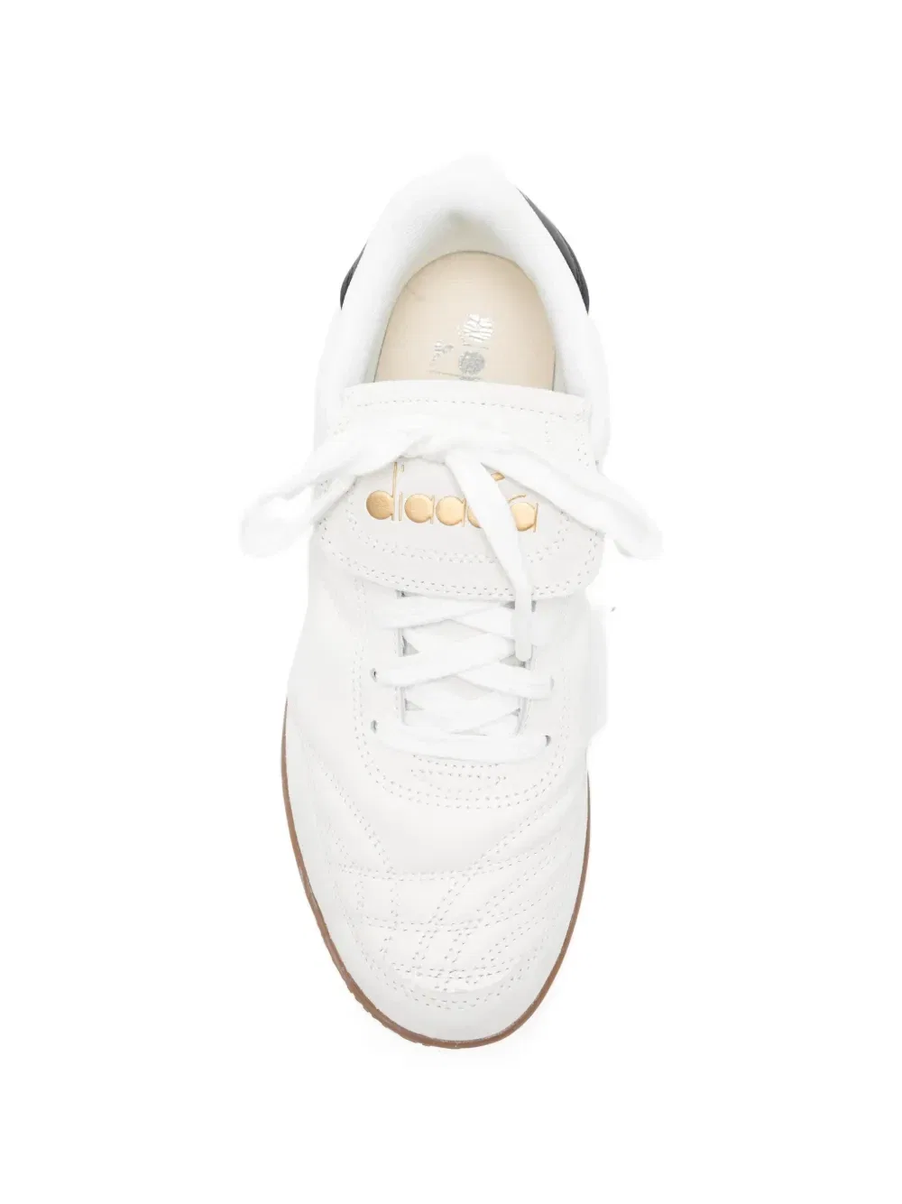 Кроссовки на шнуровке Diadora, белый — фото 4