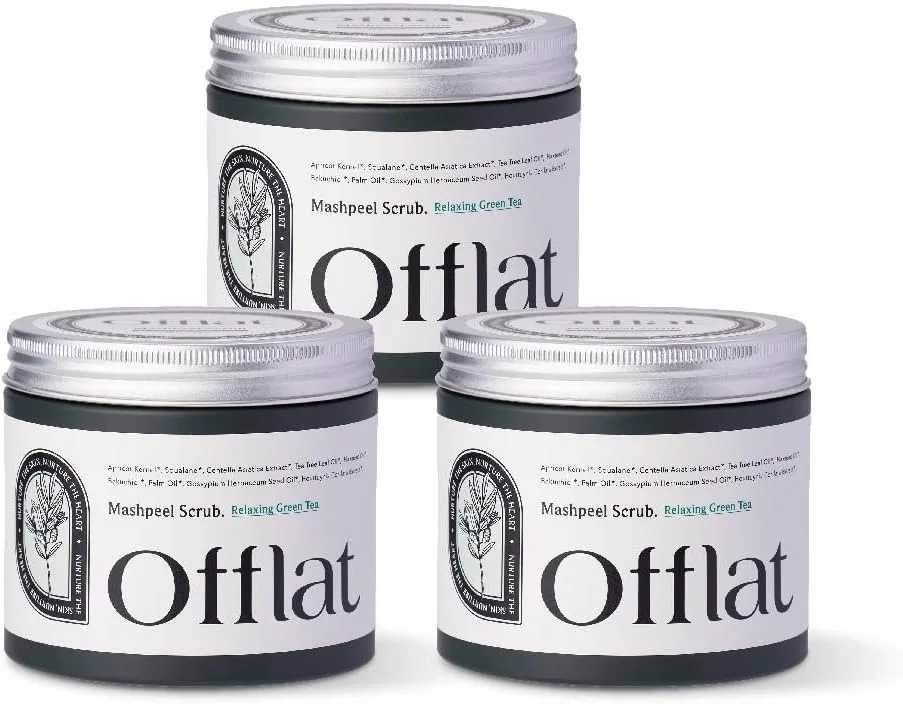 Набор скрабов для тела Offlat Mashupeel Scrub 3-Piece Set hugkumi+ Hagukumi Plus