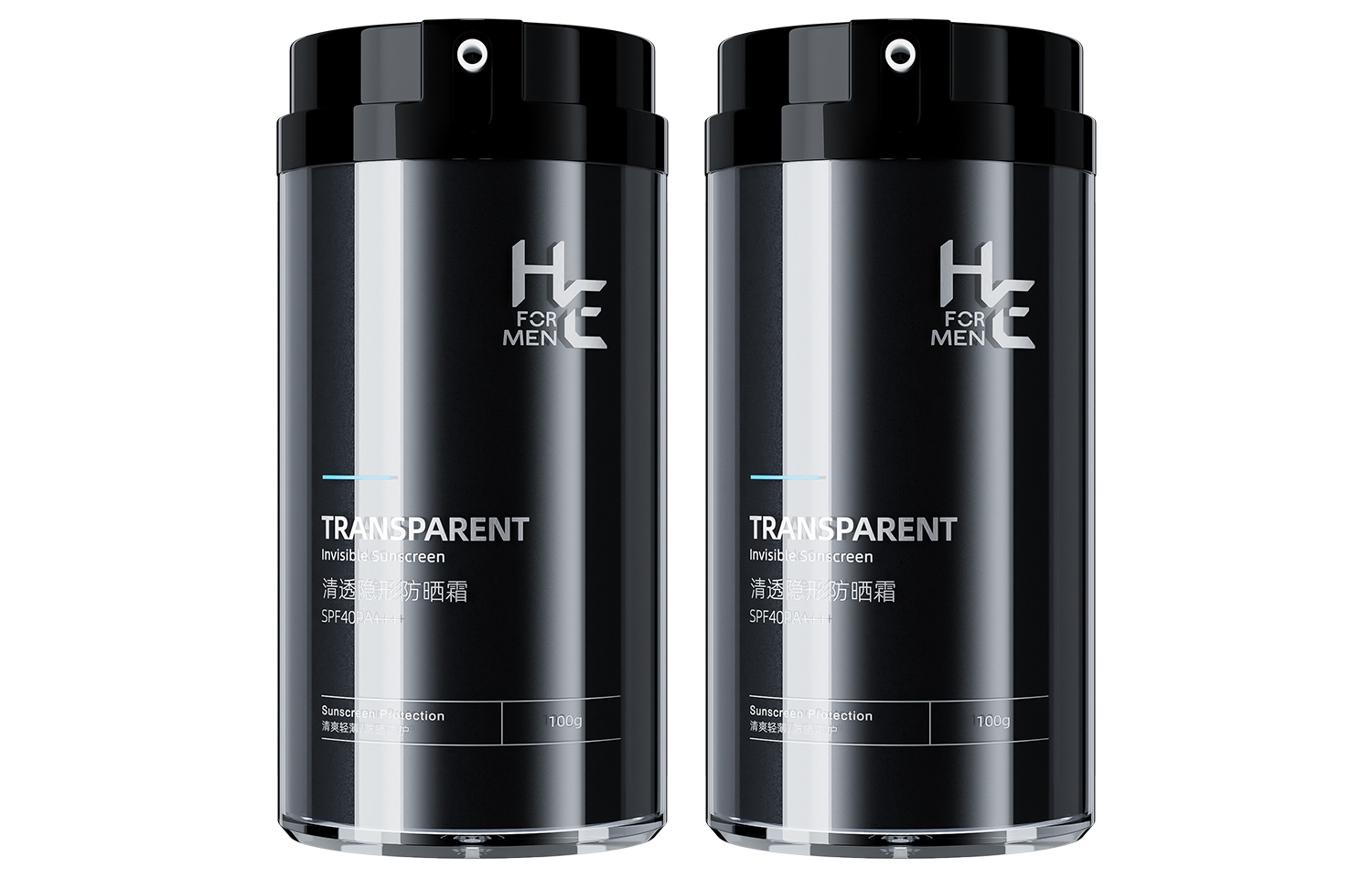 

Солнцезащитный лосьон для мужчин для жирной кожи SPF40 PA+++ 50г/100г/100г*2 H&E