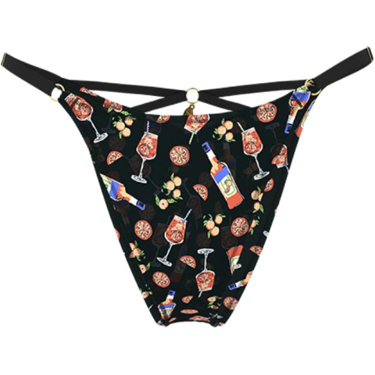 Victoria's Secret Очень сексуальные трусы Women's 1 Pack Multicolor Party Print