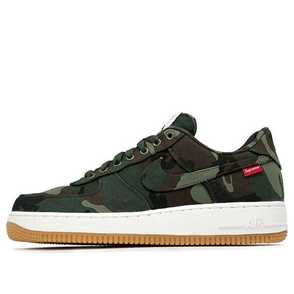 

Кроссовки x supreme air force 1 low premium '08 nrg 'camo' Nike, коричневый