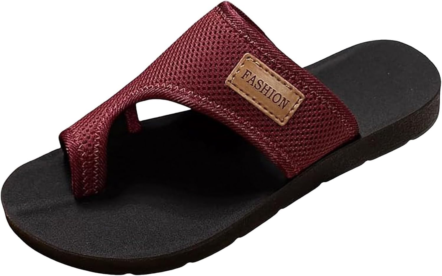 

Женские шлепанцы ZWRXW, мягкий коврик для йоги, удобные сандалии для ходьбы, дышащие легкие сандалии с сетчатой подошвой, с поддержкой свода стопы при фасците, шлепанцы на плоской подошве, обувь для пляжа и отпуска, красный