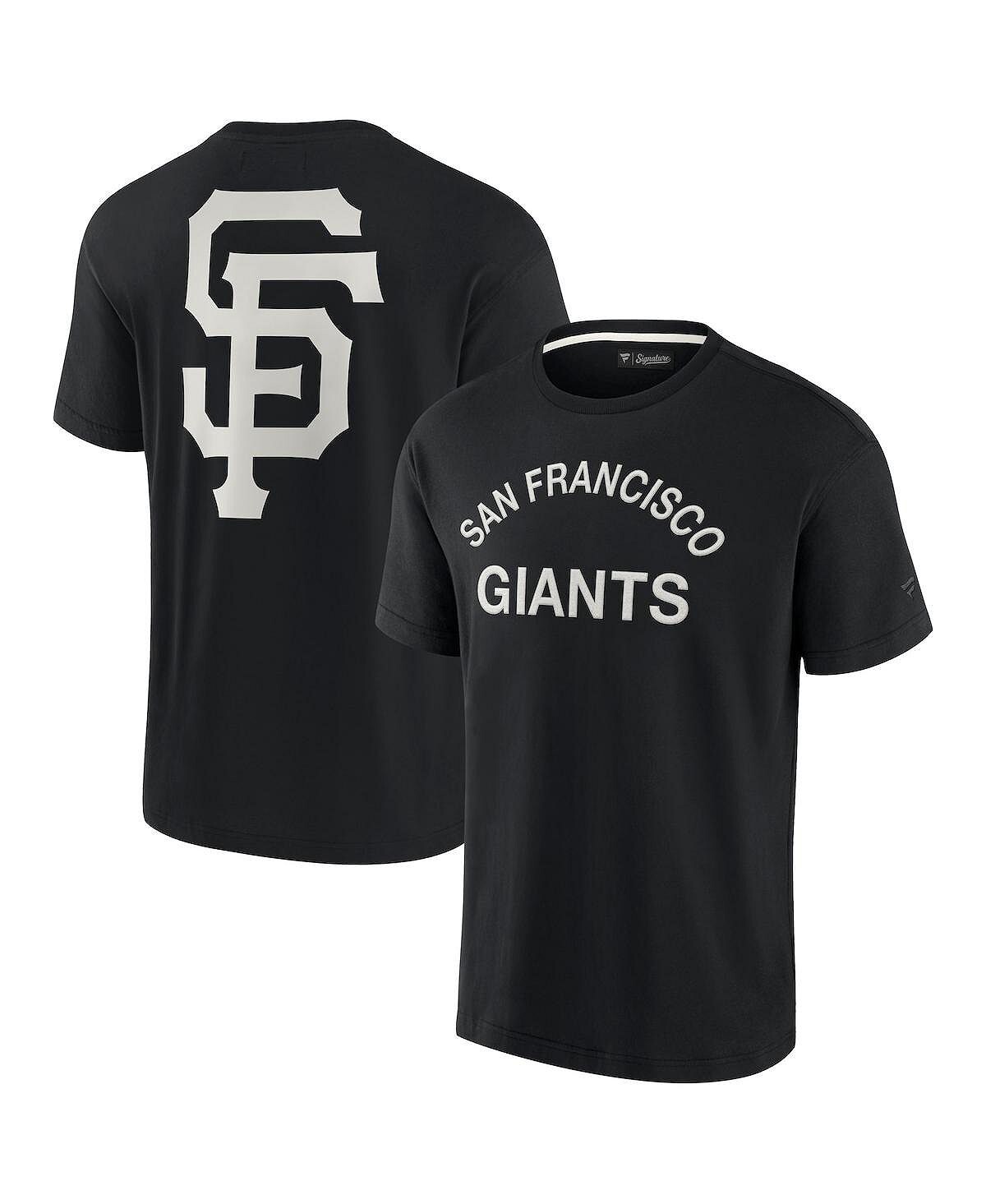 

Черная мужская и женская супермягкая футболка San Francisco Giants с коротким рукавом Fanatics Signature, Черный, Черная мужская и женская супермягкая футболка San Francisco Giants с коротким рукавом Fanatics Signature