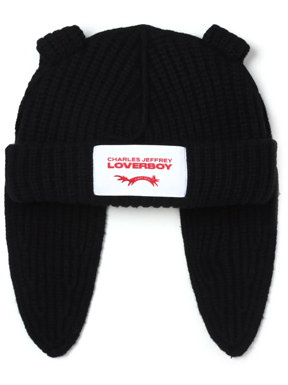 

Шапка бини с нашивкой-логотипом Charles Jeffrey Loverboy, черный