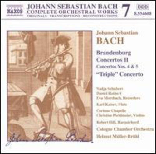 

CD диск Bach / Cologne Chamber Orch / Muller-Bruhl, Helmut: Brandenburg Concertos II
