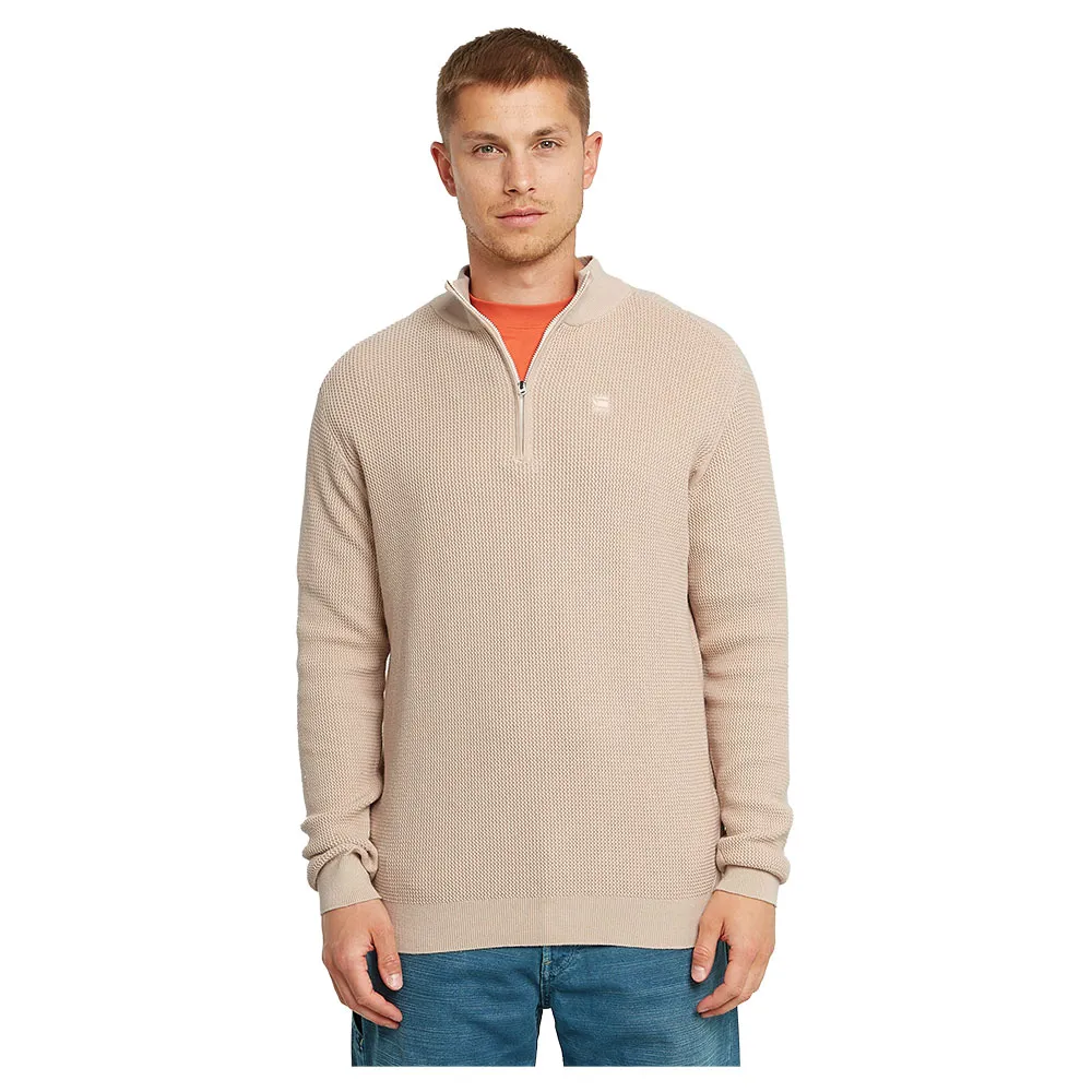 

Свитер G-Star Serrated Skipper, бежевый