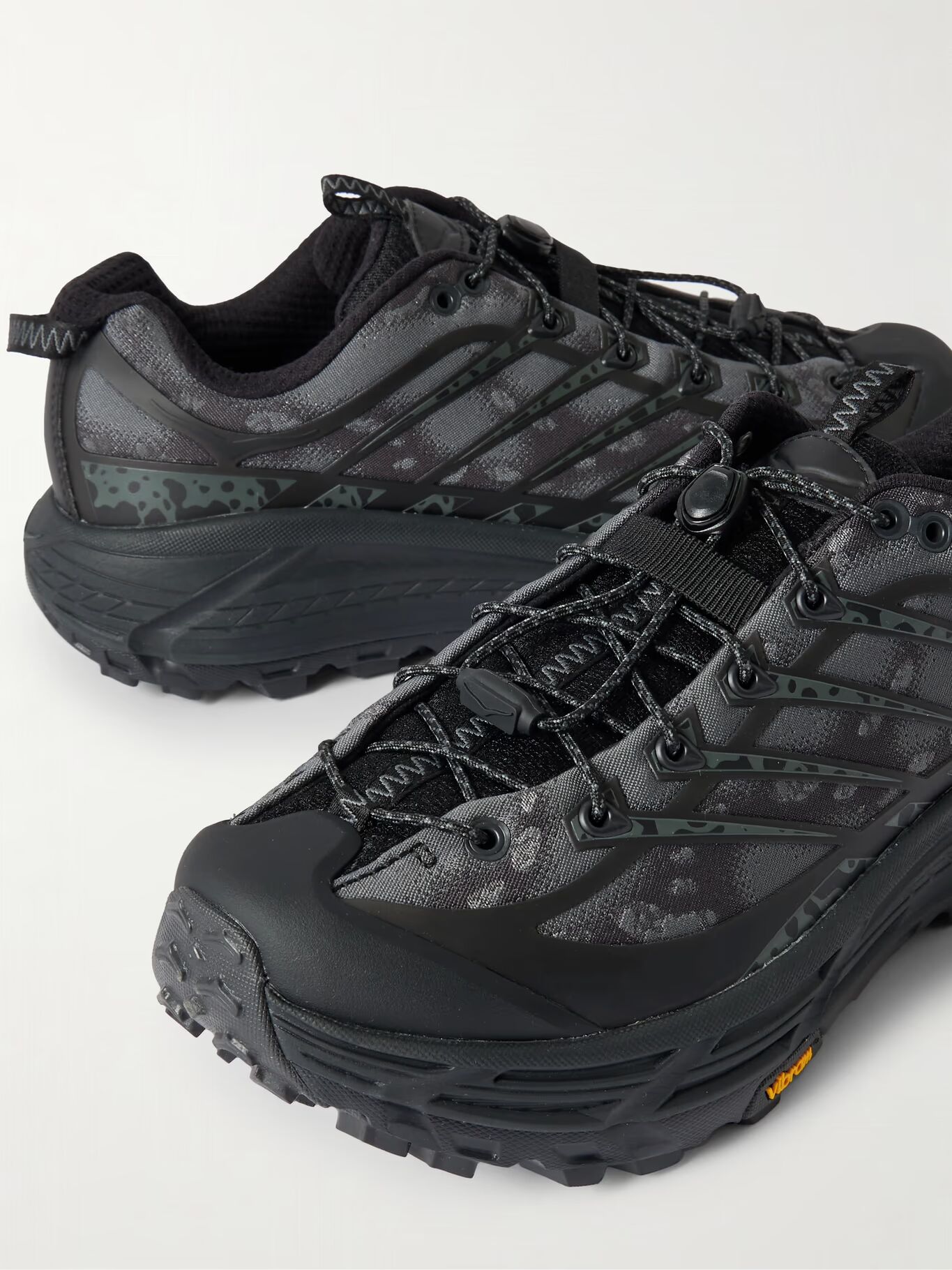 

Кроссовки для бега Mafate Speed ​​2 из резины и сетки HOKA, черный