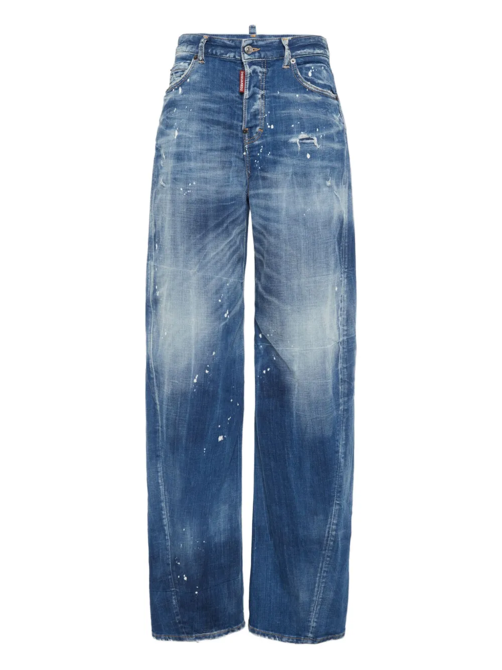 

Джинсы с эффектом потертости DSQUARED2, синий