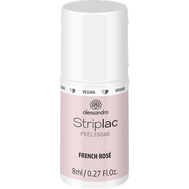 

STRIPLAC PEEL OR SOAK FRENCH PINK - ВЕГАНСКИЙ Alessandro, 8 ml