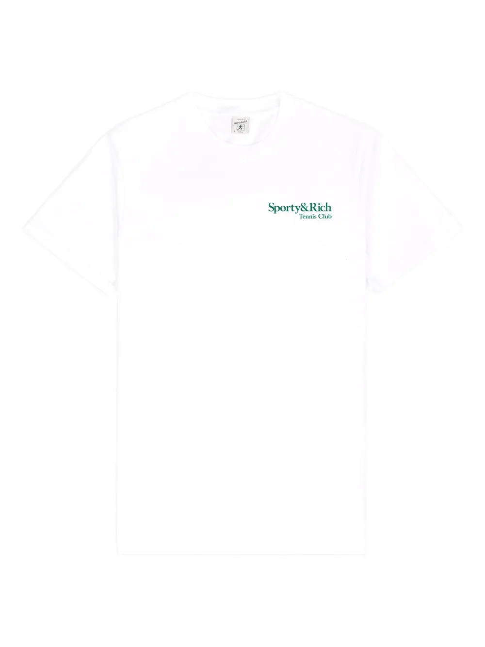 

Футболка с круглым вырезом Sporty & Rich, белый