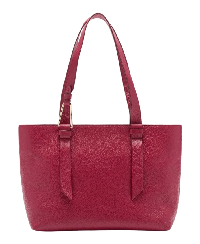 

Кожаная сумка «Сангрия» Coccinelle, красный