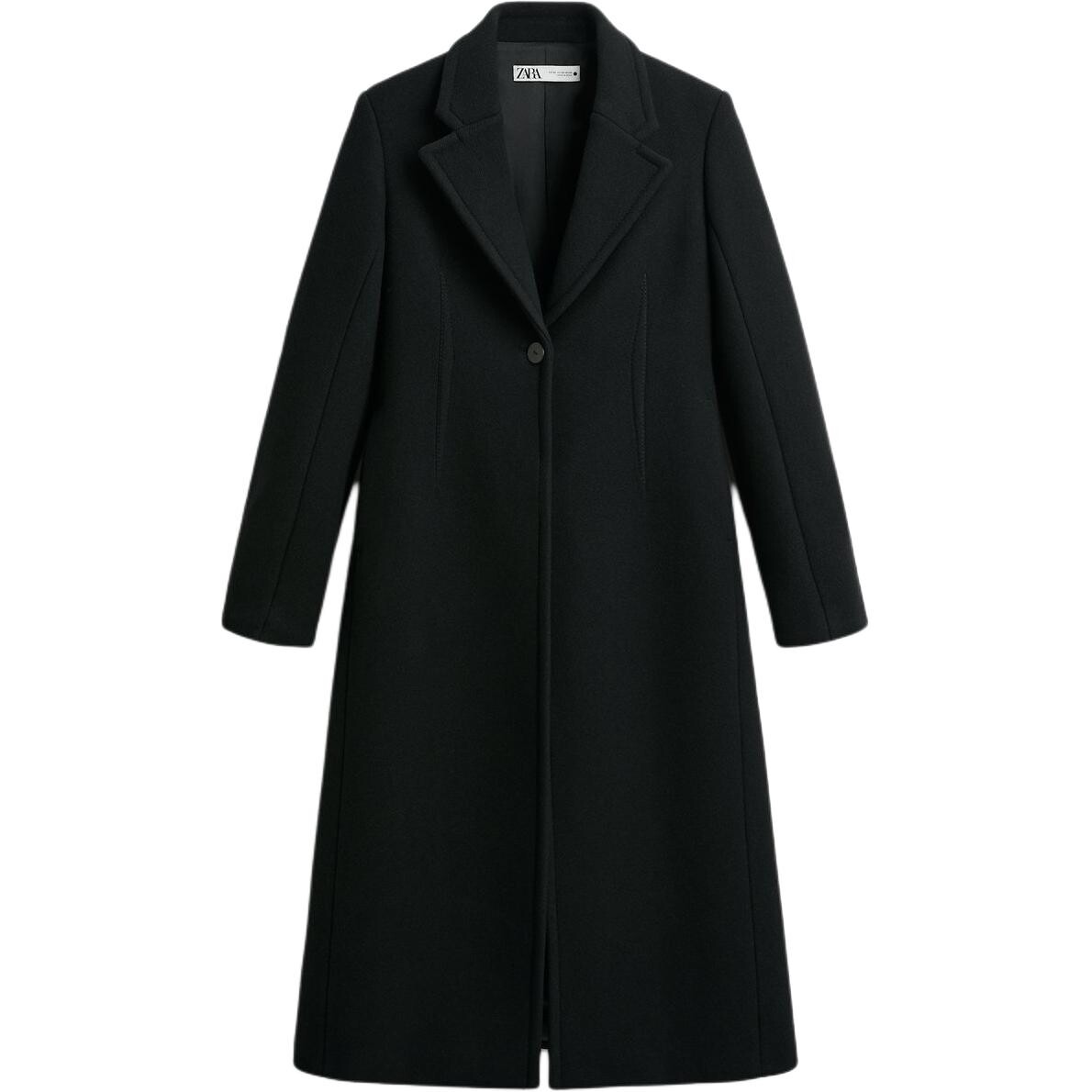 

Пальто женское черное Zara
