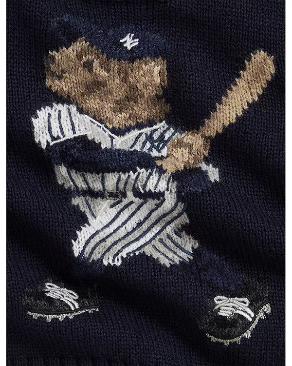 Детский свитер и брюки Polo Ralph Lauren Yankees для мальчиков. Ralph Lauren, синий — фото 3