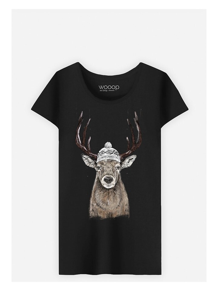 

Футболка WOOOP Shirt Let's Go Outside, черный