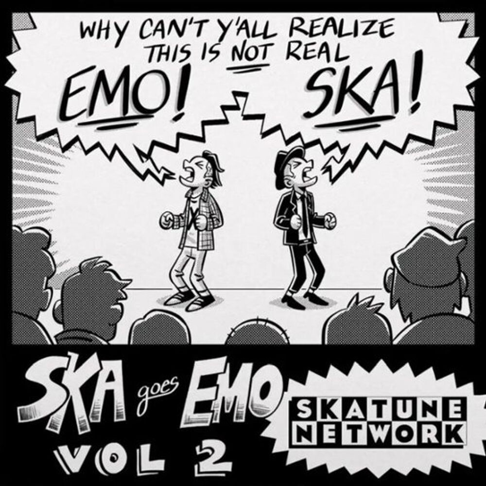 

Виниловая пластинка LP Ska Goes Emo Vol. 2 [Black & White Splatter Vinyl] - Skatune Network