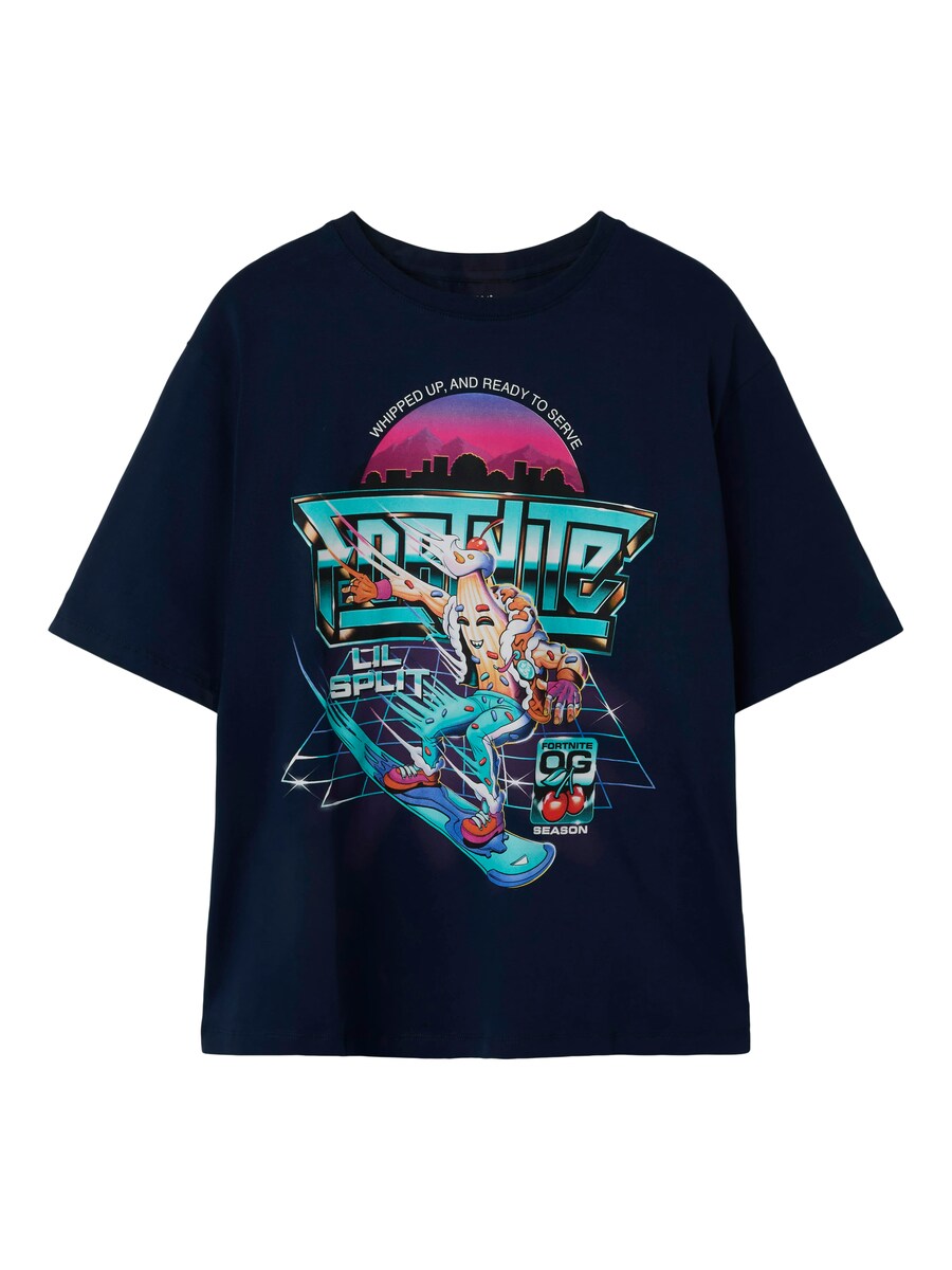 

Рубашка NAME IT NKMJAVALI FORTNITE, цвет marine blue/Aqua