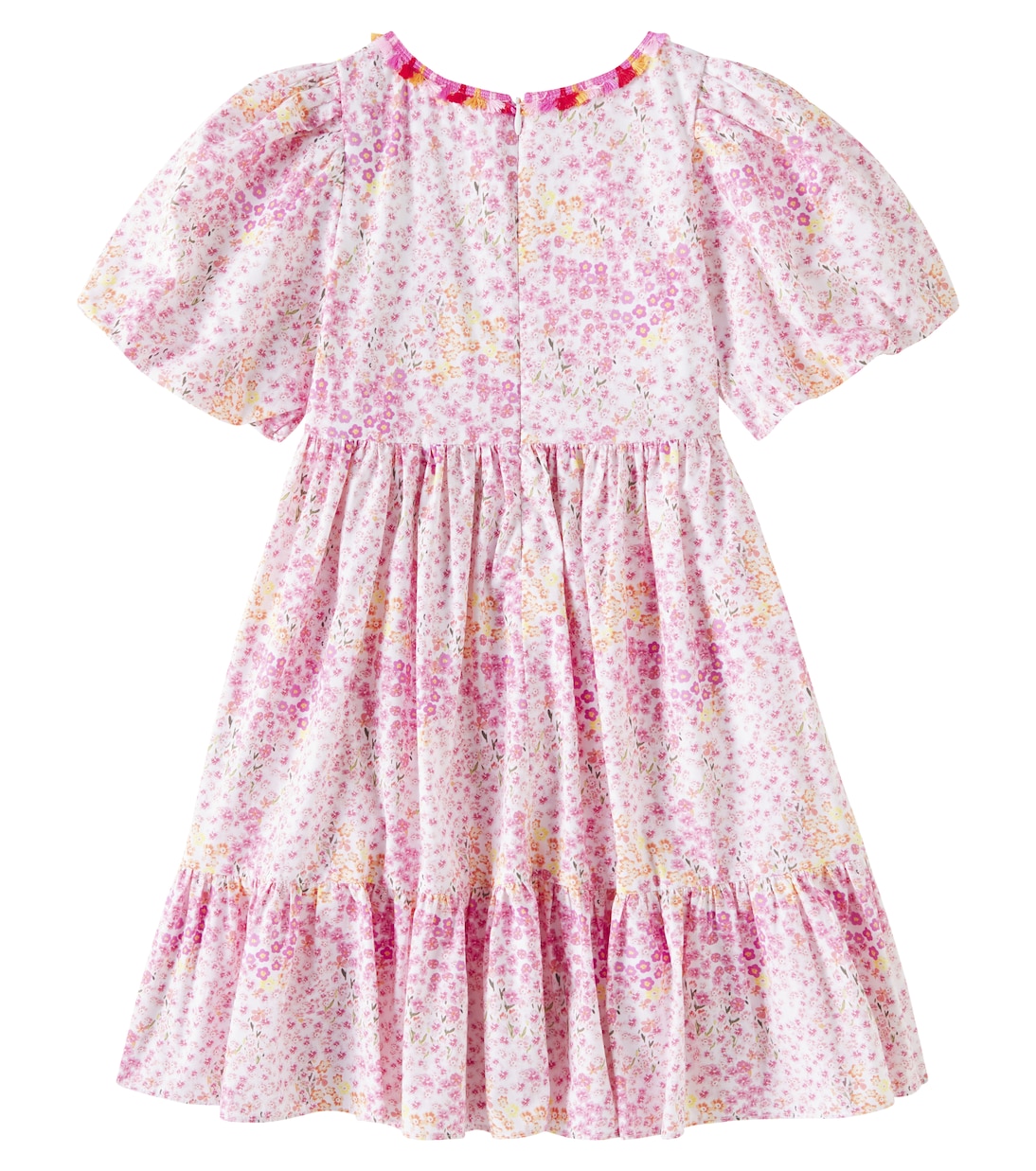 Платье из хлопка с цветочным принтом Patachou, Bloom Floral Print — фото 3
