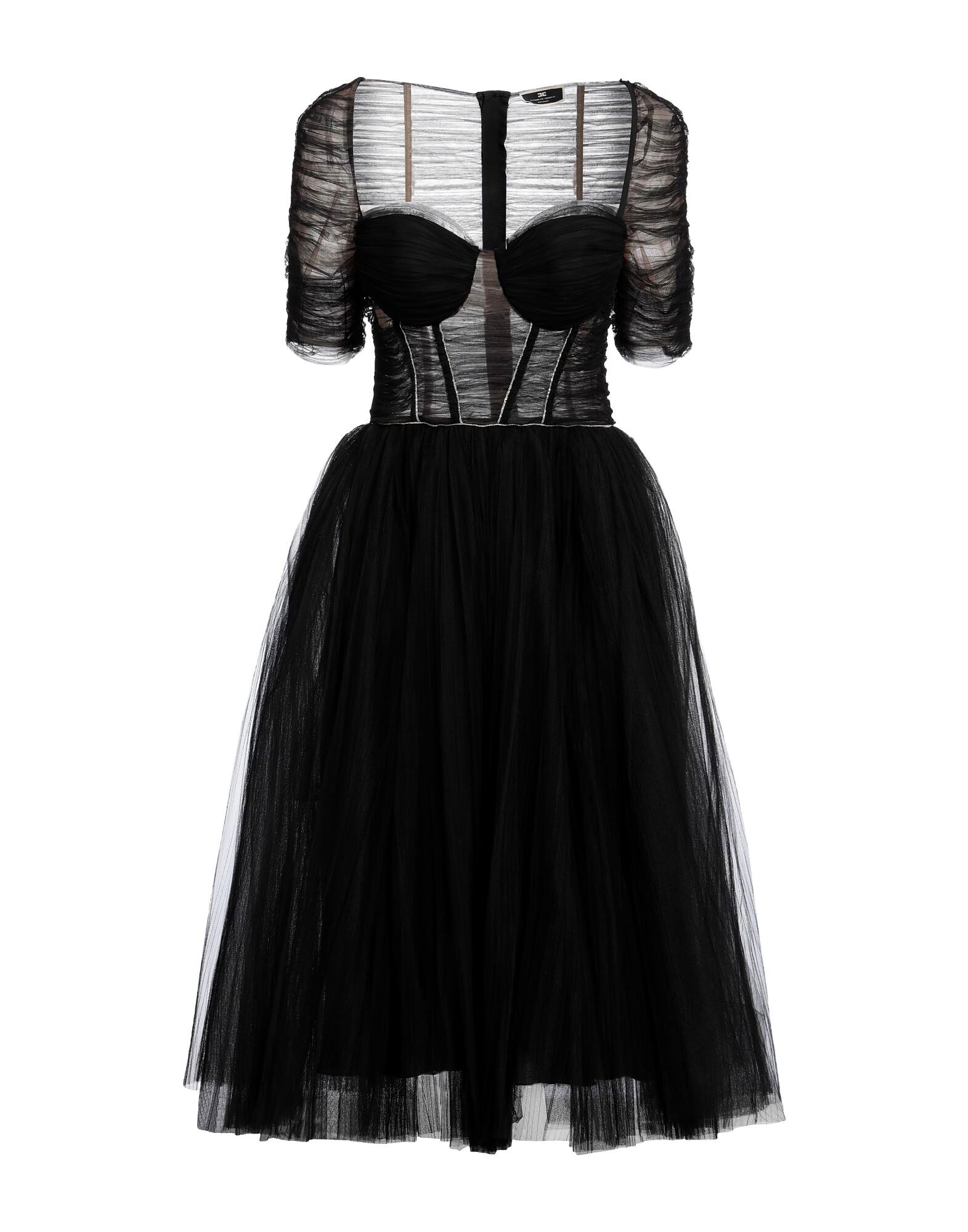 

Платье миди Elisabetta Franchi, черный