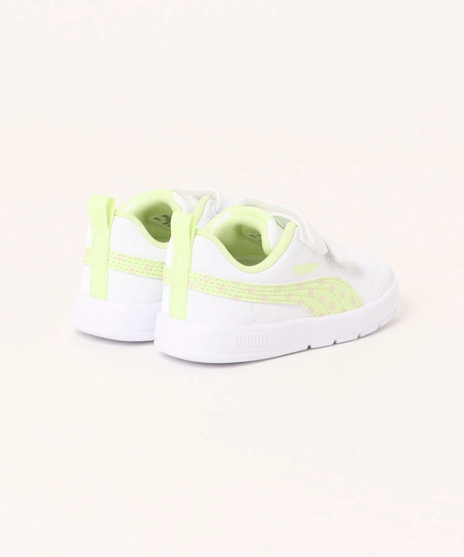 Детские кроссовки PUMA Courtflex V3 DOTTY V сине-белые — фото 2