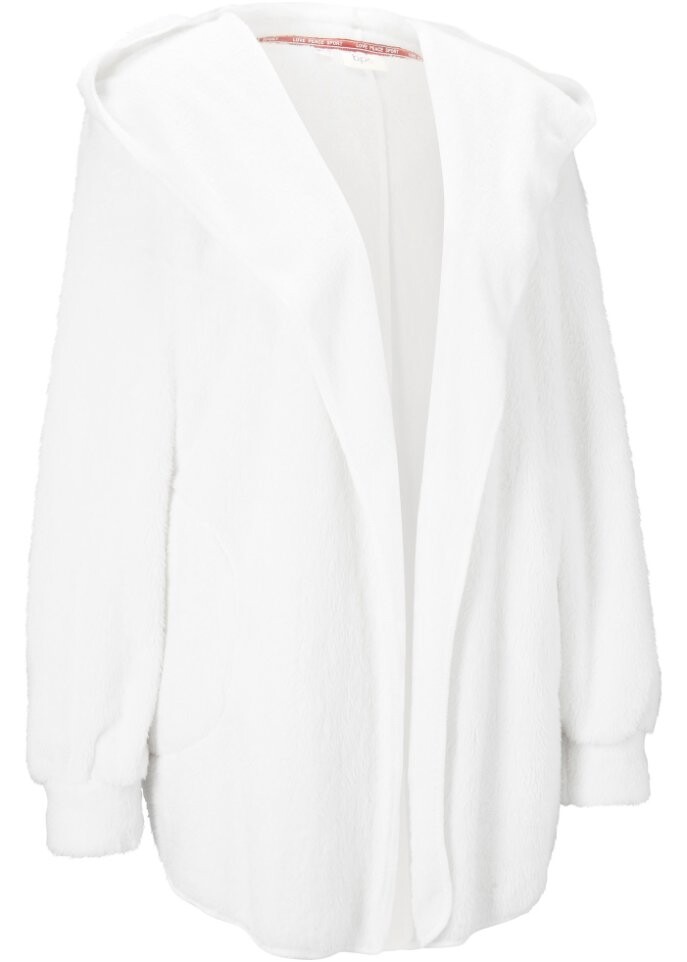 

Уютная флисовая куртка Bpc Bonprix Collection, белый