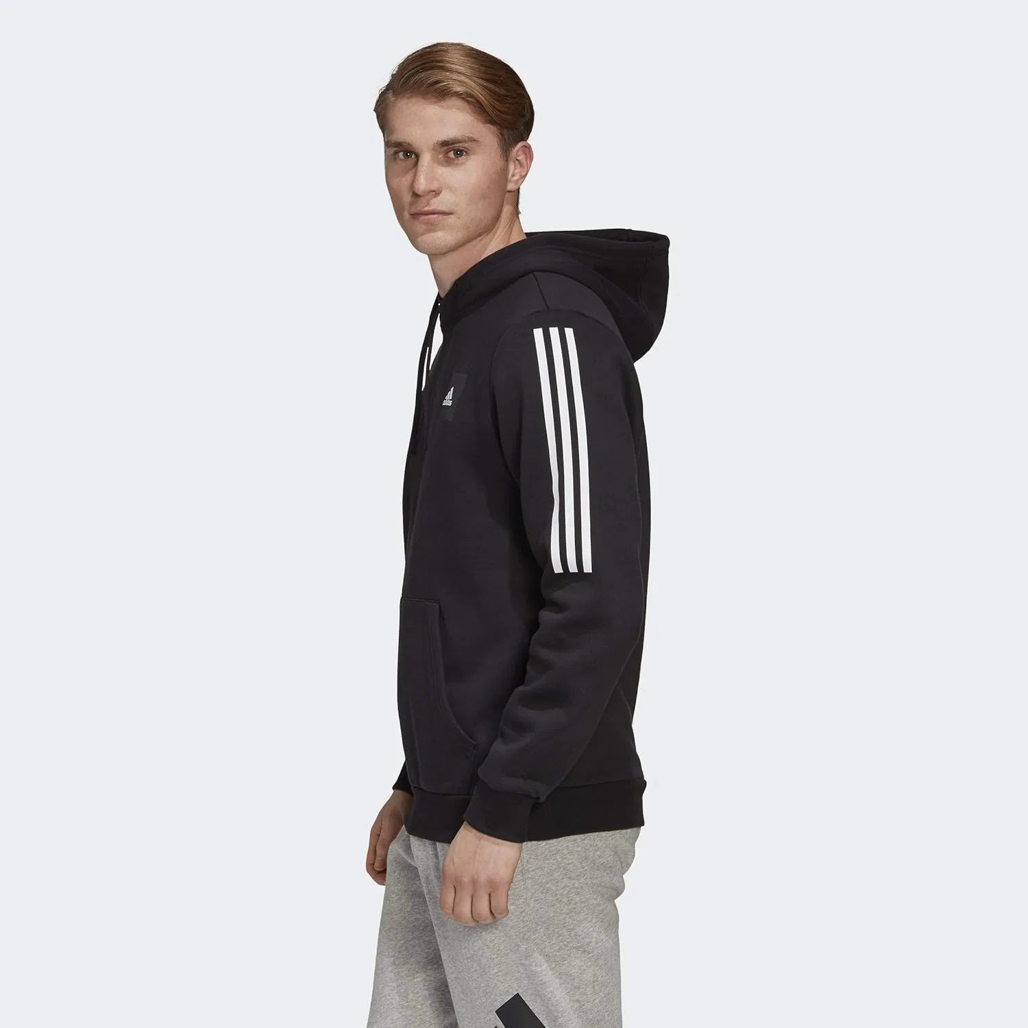 Мужская флисовая толстовка adidas Must Haves — фото 3