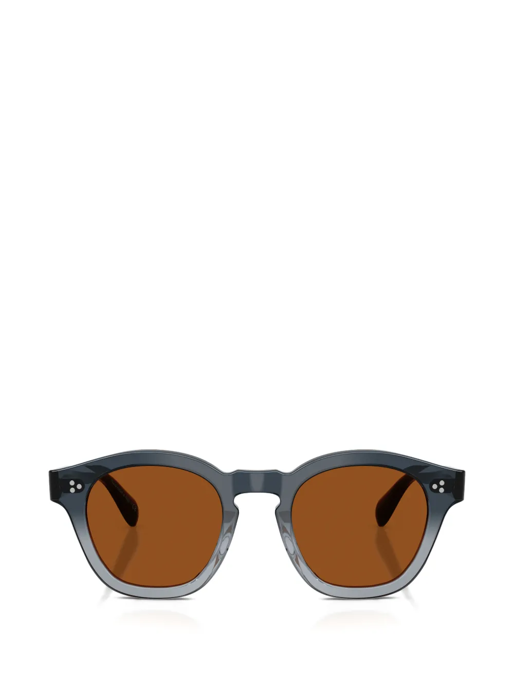 

Солнечные очки круглой формы Oliver Peoples, серый