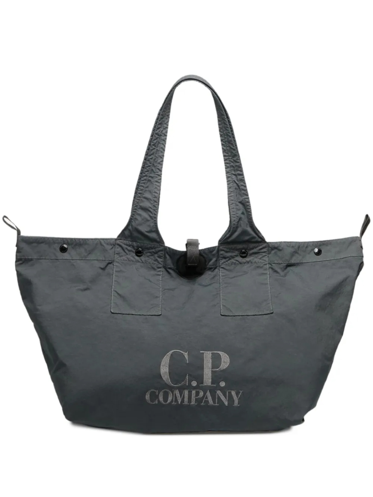 

C.P. Company стеганая сумка-тоут, серый