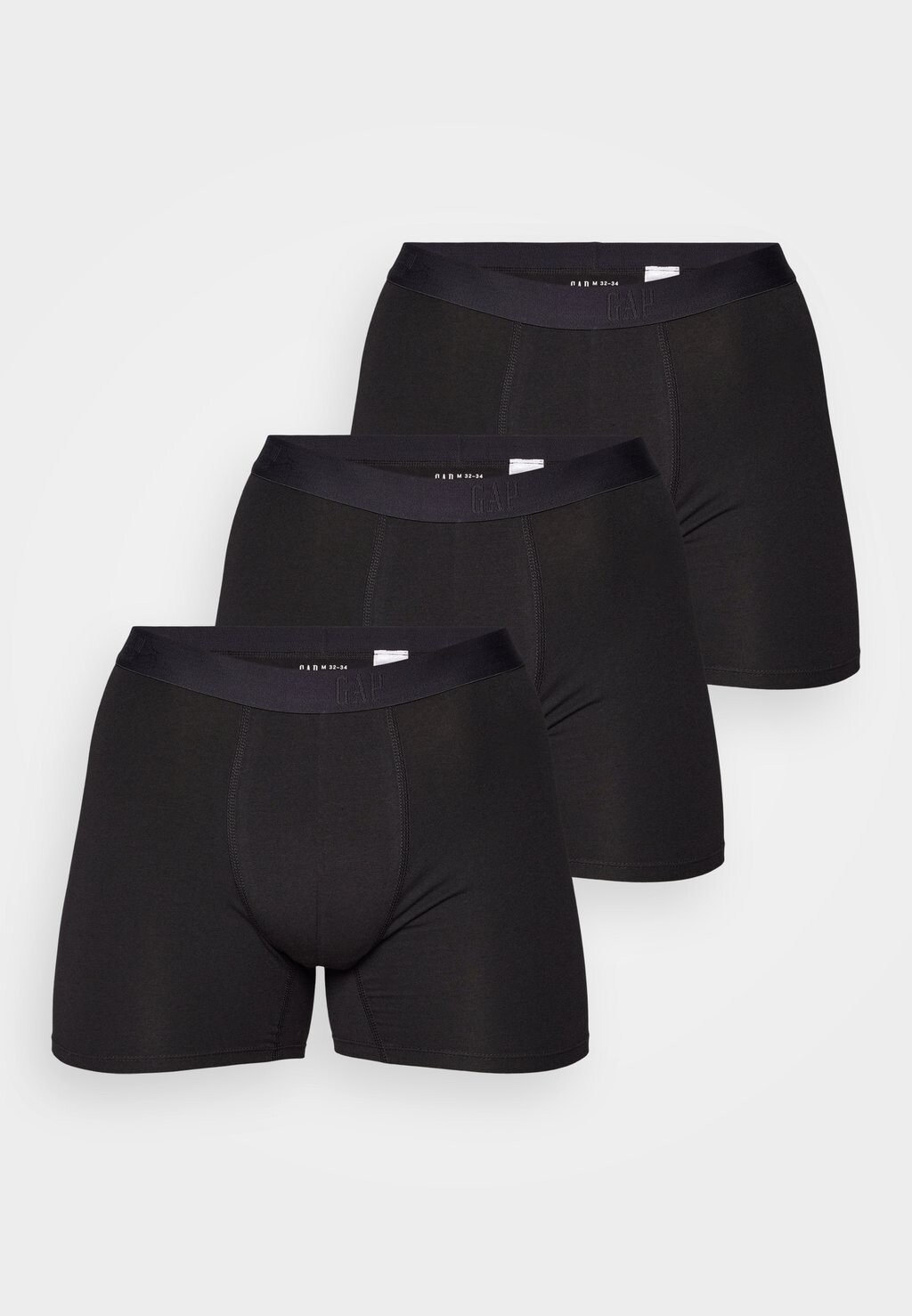 Набор трусов GAP Basic , 3 предмета, черный