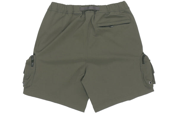 Шорты men's acg logo lacing waterproof multiple pockets shorts military green Nike, зеленый — фото 2