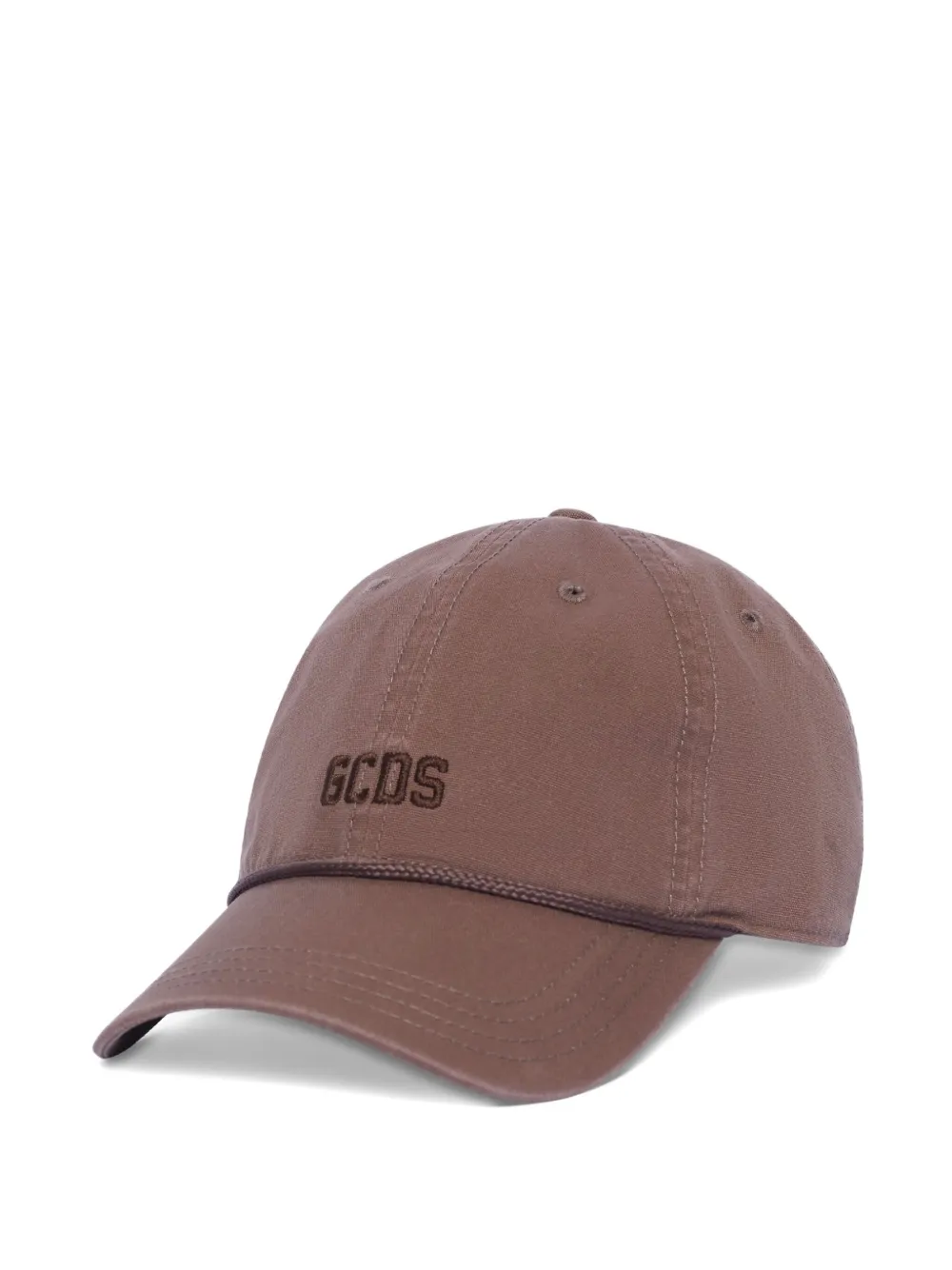 

Кепка из канваса GCDS, коричневый