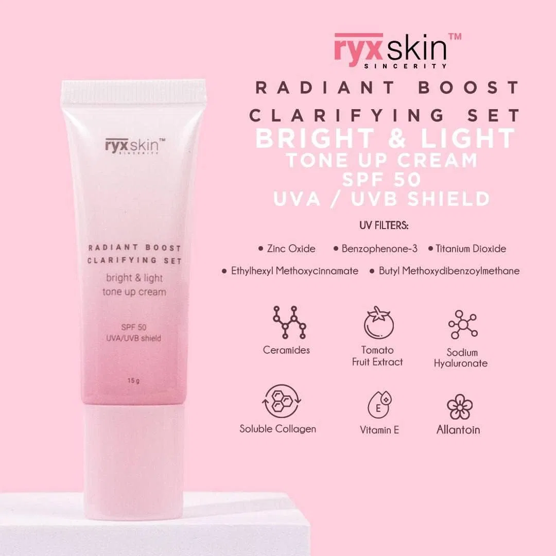 Набор для ухода Ryx Skin Radiant Boost Clarifying Set 4 в 1 Ryx Skin Sincerity — фото 4
