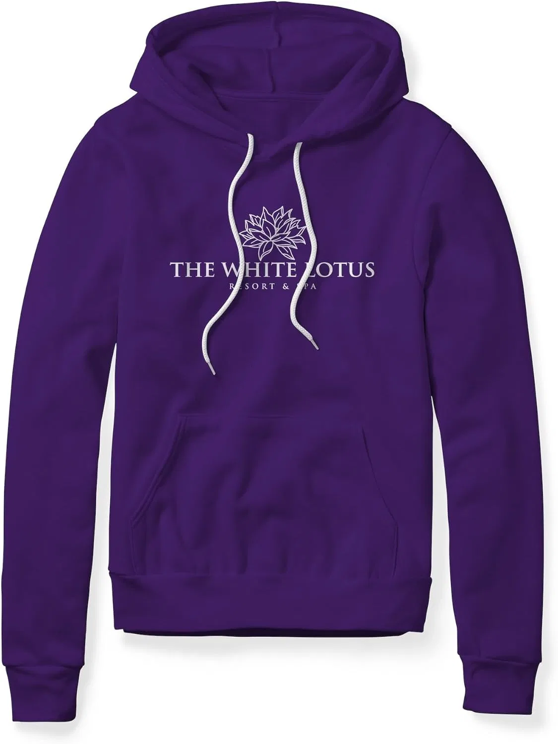Толстовка с капюшоном White Lotus, Purple