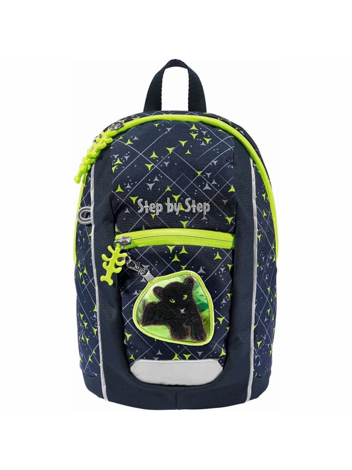 

Step by Step Детский мини-рюкзак KIGA MINI Little Wild Cat Chiko, 2 предмета, зеленый