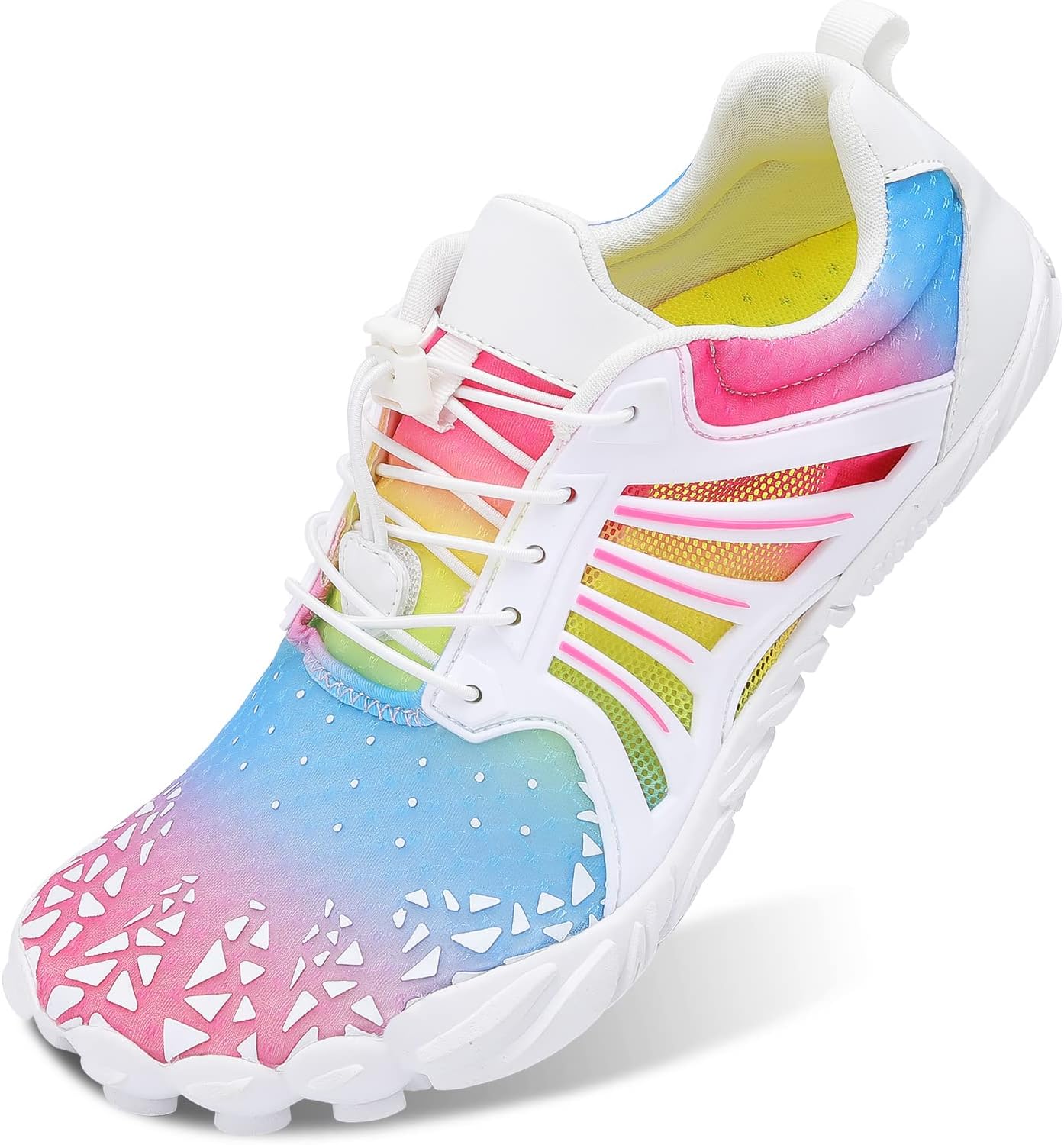 

Унисекс кроссовки для мужчин и женщин Scurtain для активного отдыха, походов и воды, быстро сохнущие, босоножки, акваобувь, плавательные тапочки, пляжные тапочки с дренажем, Colorful