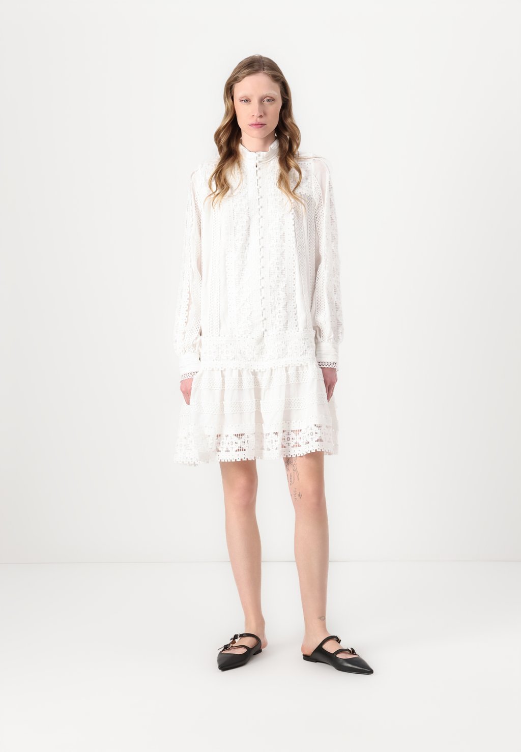 

Повседневное платье CLEMENTINE DRESS Cras, белый