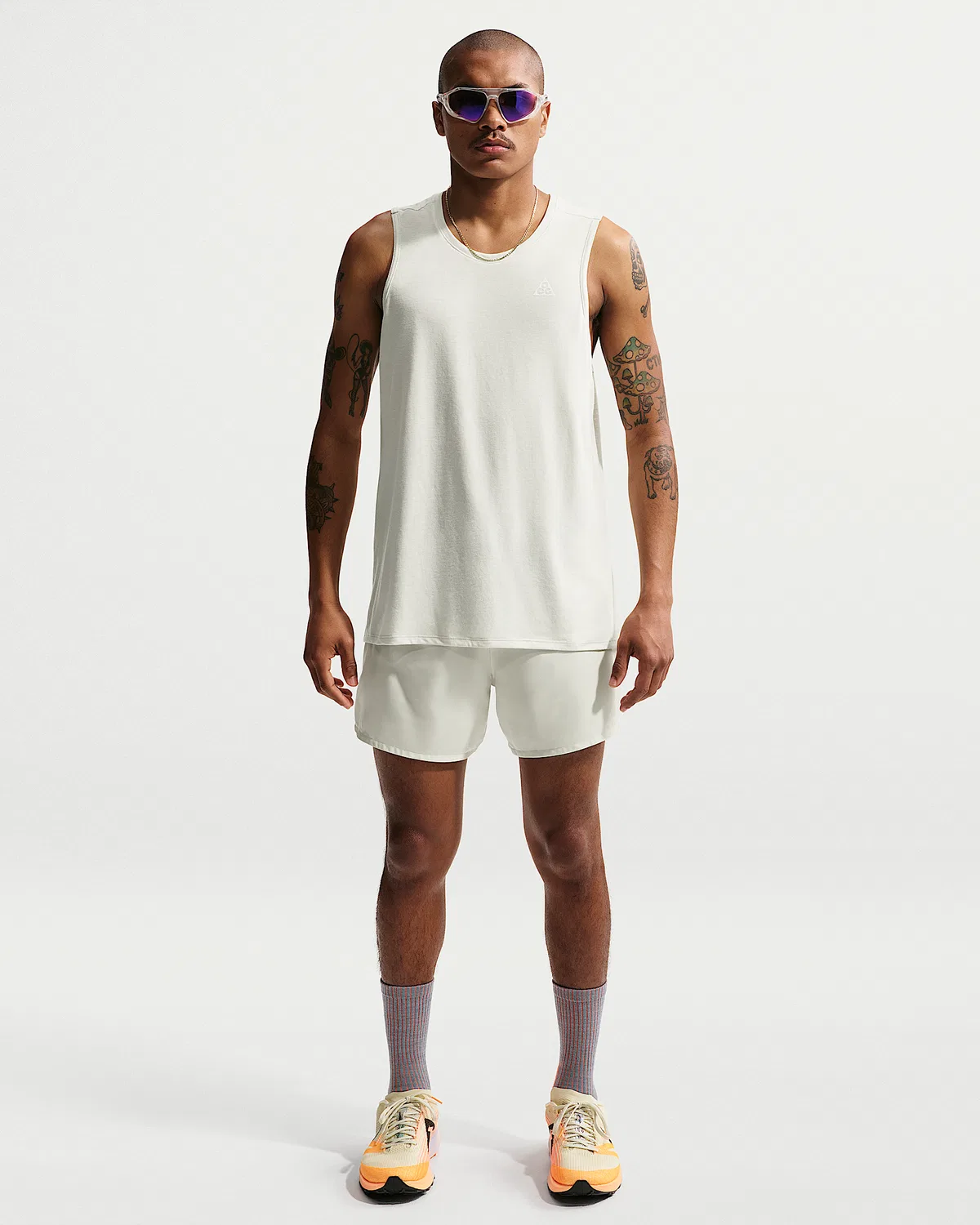 Мужской топ Nike ACG "Solar Chase" Dri-FIT ADV, Sea Glass/Baltic Blue/Summit White — фото 4